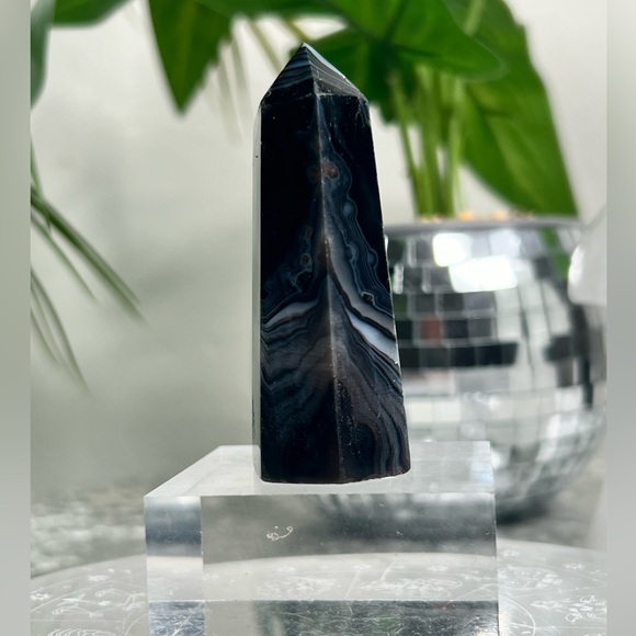 Black Sardonyx Tower- BST03 - Picture 2 of 5